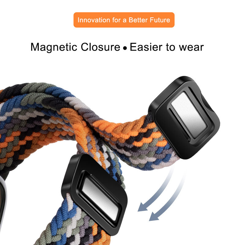 Braided Magnetic Apple Watch Strap (Multiple colours available)