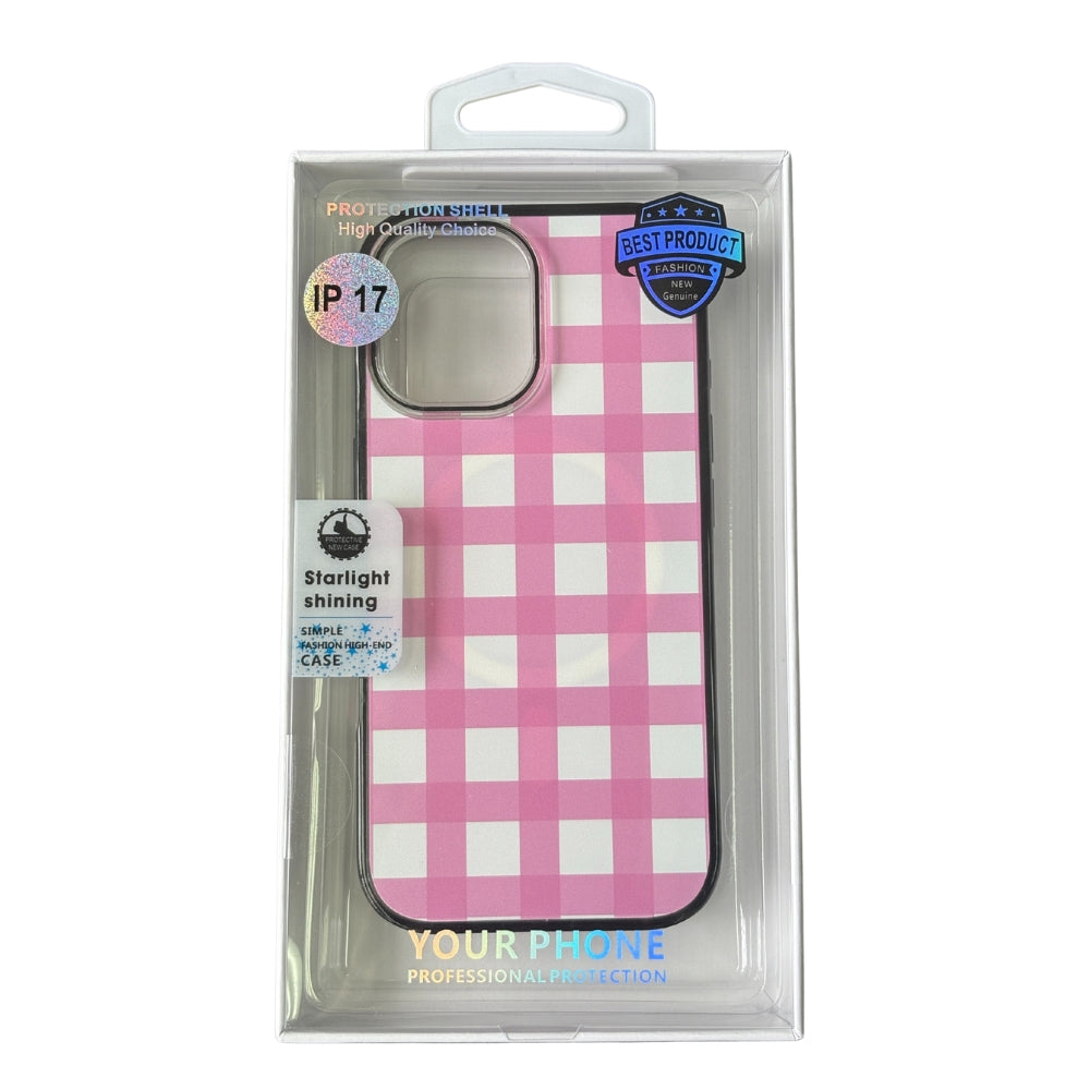 Simple Pattern Magnetic Case - Multiple Design Options Available