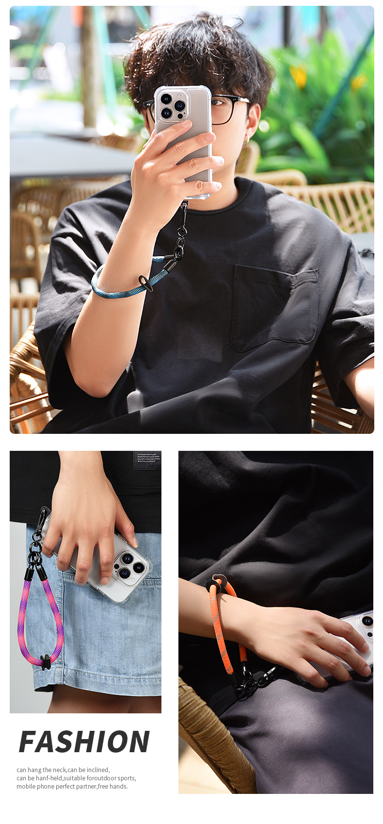 Premium Universal Adjustable Phone Lanyard (Multiple colours available)
