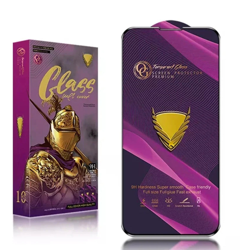 iPhone Duo 9D full screen tempered glass screen protector anti-static OG brand