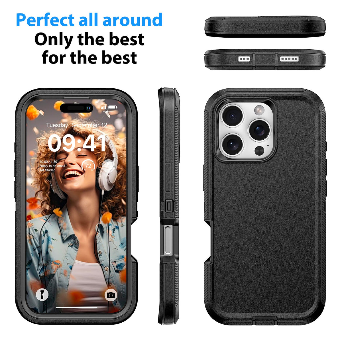Shockproof Phone Case for iPhone (18 Pro Series Available)