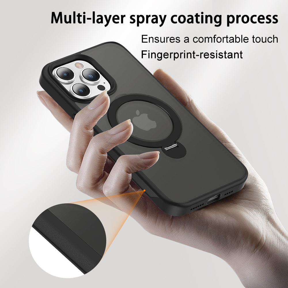 Premium iPhone MagSafe Case - 360° Rotatable Kickstand M3 (17 Series Available)