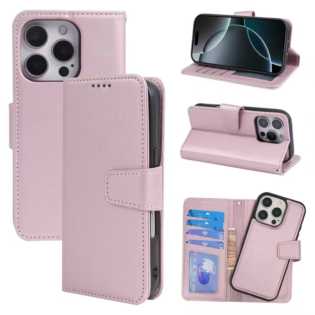 iphone 13 pro magsafe compatible 2 in 1 magnetic detachable wallet case
