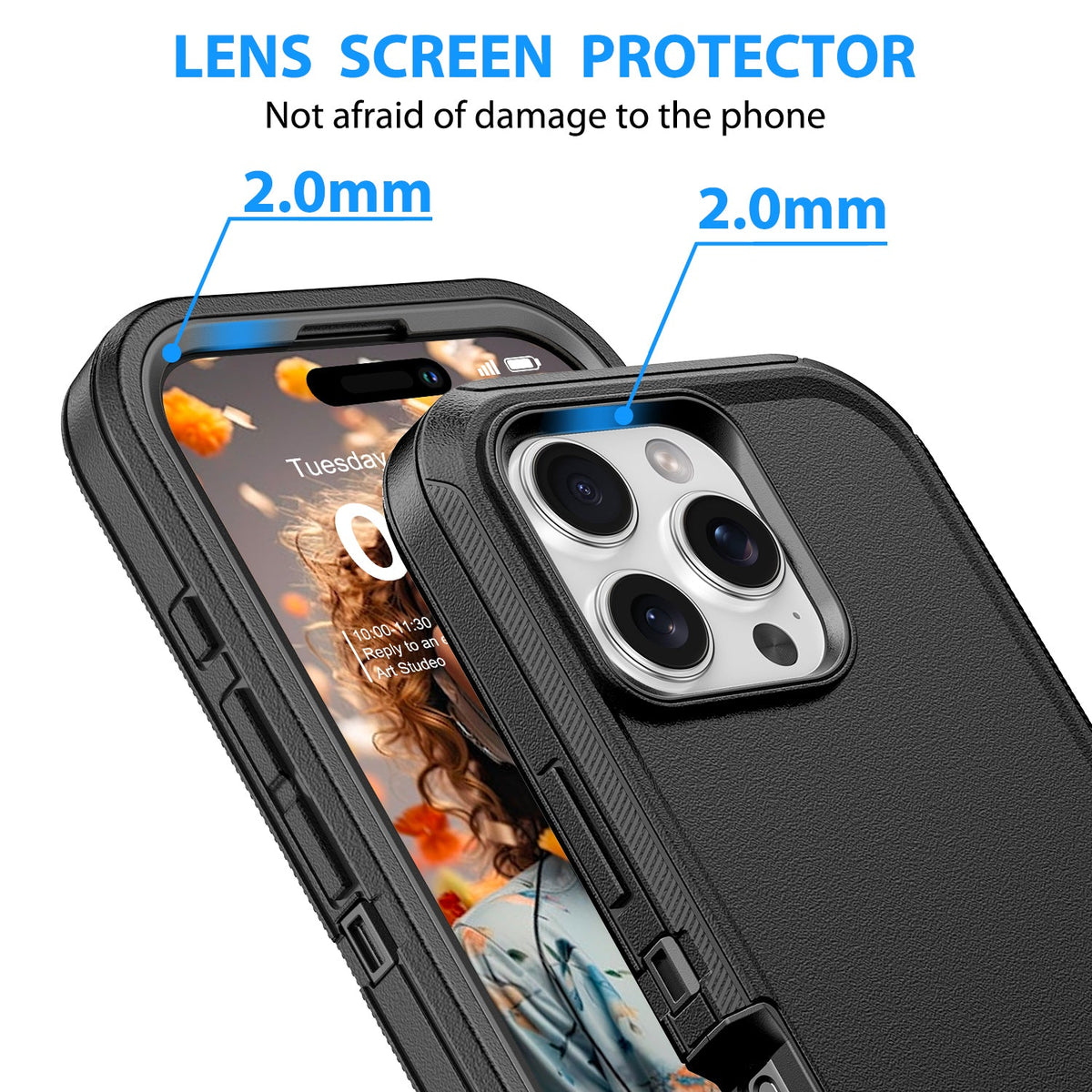 Shockproof Phone Case for iPhone (18 Pro Series Available)