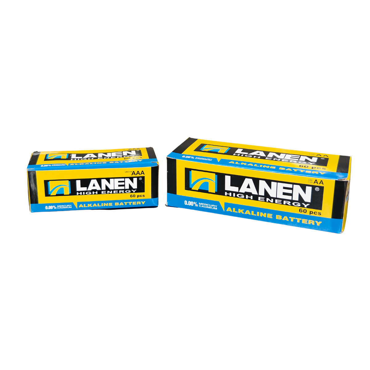 AAA/AA Alkaline Batteries – High Energy, Leak-Proof Design, 1.5V