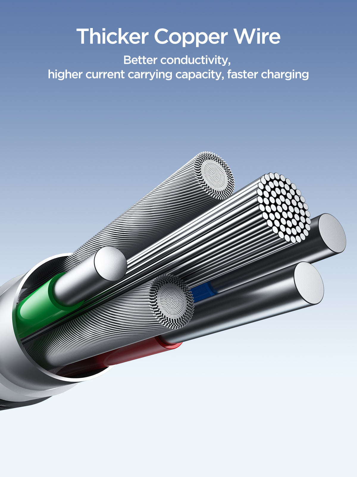 JOYROOM 100W USB-A to USB-C Fast Charging Data Cable 1.2M (Not for iPhone) -SA25-AC6