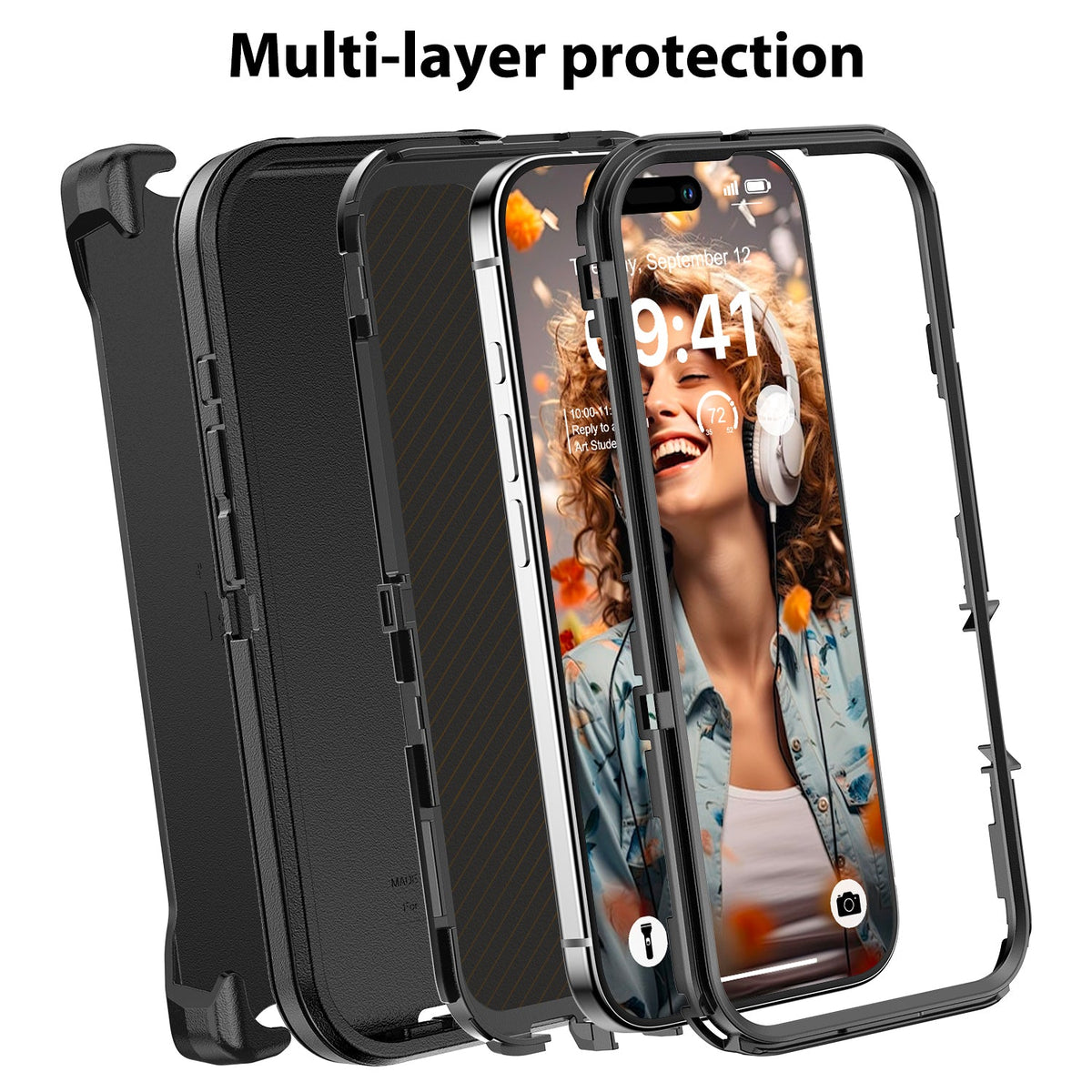 Shockproof Phone Case for iPhone (18 Pro Series Available)