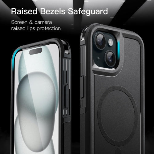 Iphone 15 pro max case magsafe heavy duty dual layer drop protection