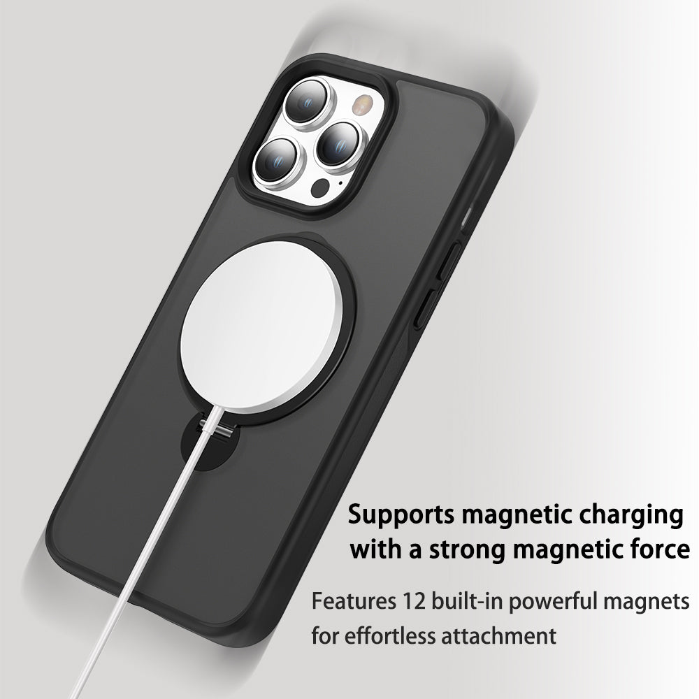 Premium iPhone MagSafe Case - 360° Rotatable Kickstand M3 (17 Series Available)