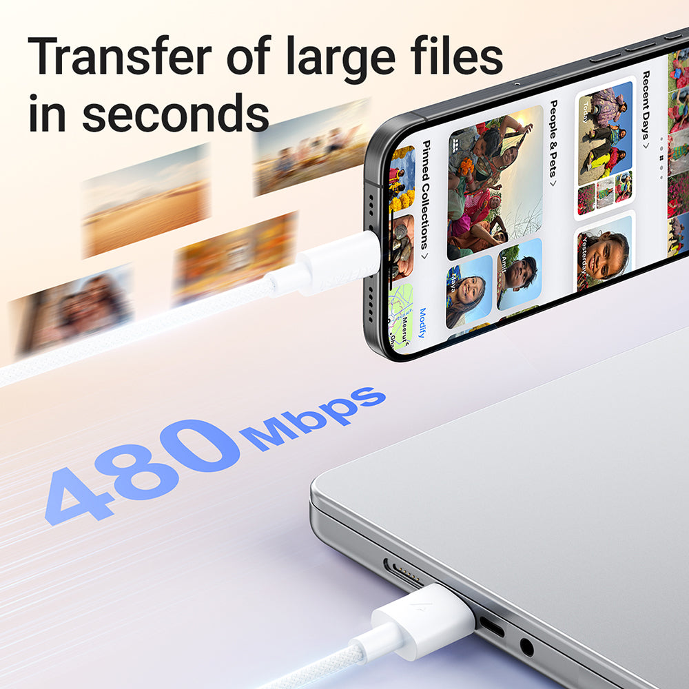 ACEFAST USB-A to USB-C Braid Charging Data Cable - C18-04