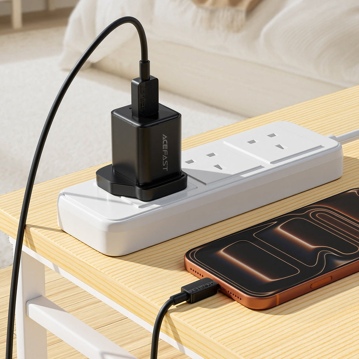 ACEFAST USB-A to USB-C PVC Charging Data Cable - C26-04