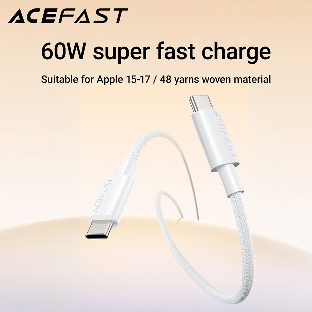 ACEFAST USB-C to USB-C Braid Charging Data Cable - C18-03