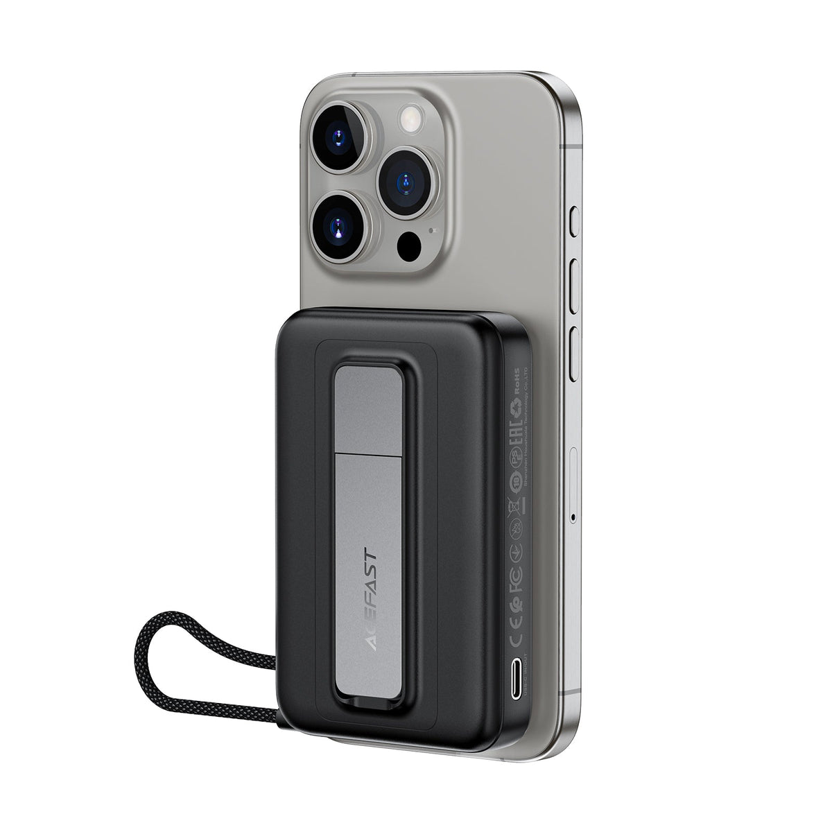 ACEFAST 22.5W Magnetic Power Bank with Holder and Type-C Cable - M24