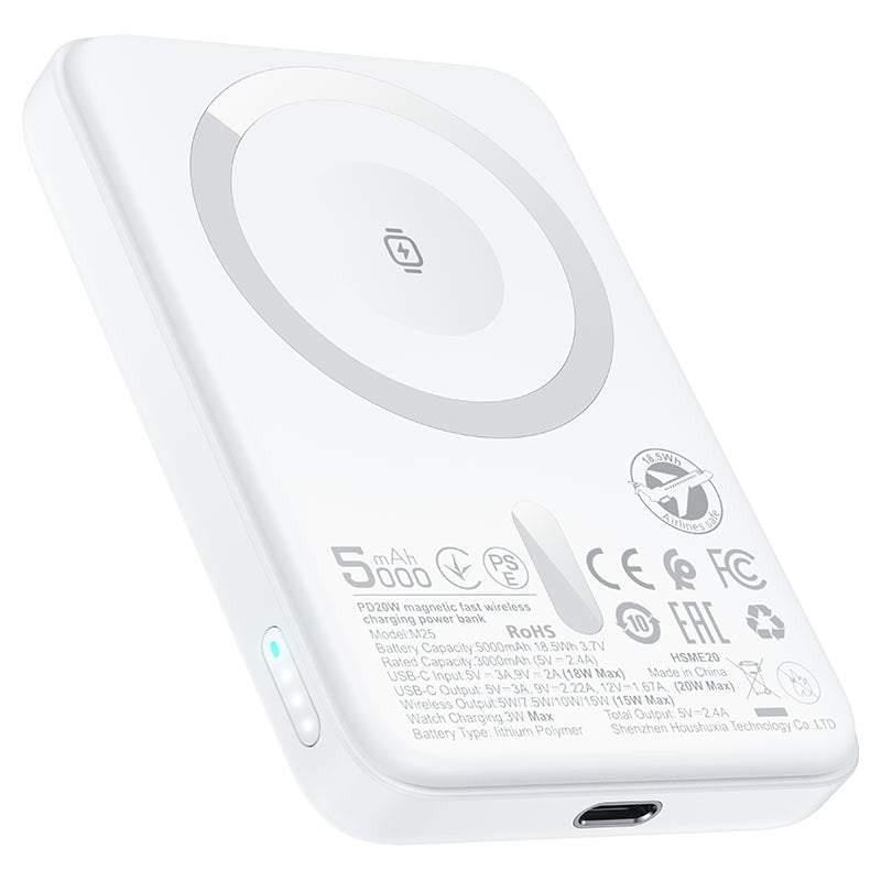 ACEFAST PD 20W Magnetic Fast Wireless Charging Power Bank - M25-5000