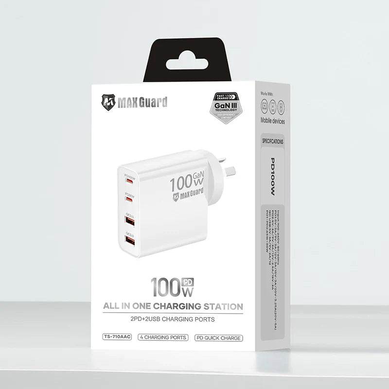 Maxguard PD 100W wall charger TS710AAC product photo