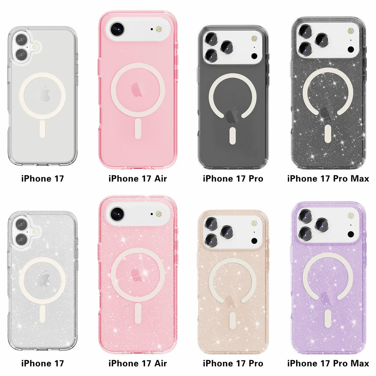 Iphone 17 ultimate hard glitter case magsafe tough armor otterbox