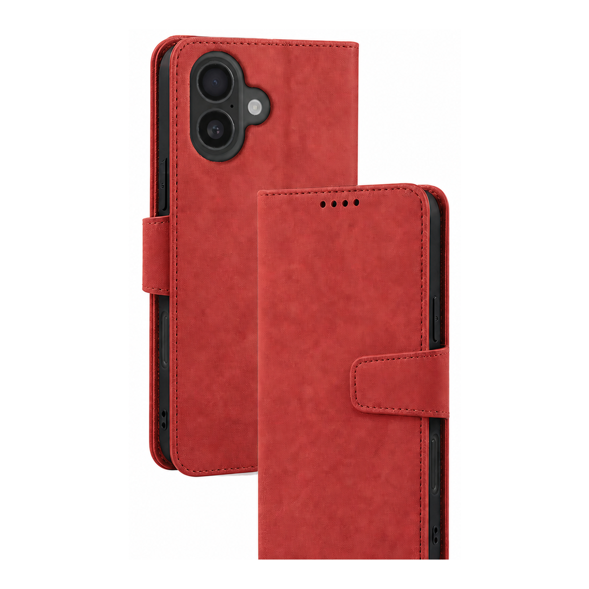 iPhone 7 Wallet Case suede finish 4 card slots (w-016)