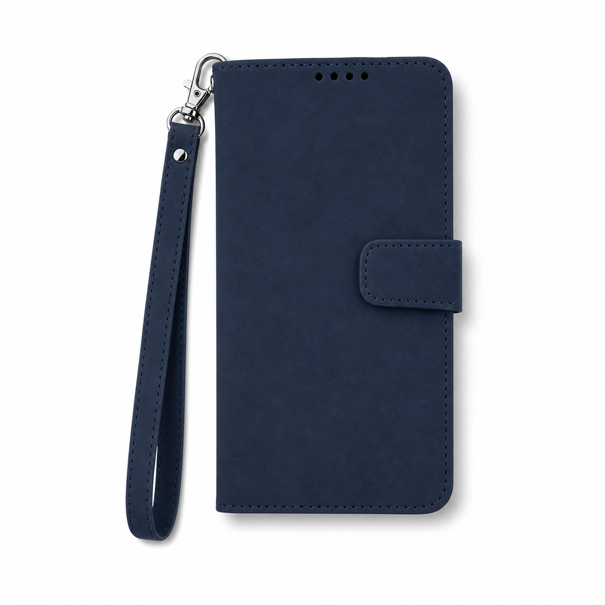 iPhone 17 Pro / 18 Pro Wallet Case suede finish 4 card slots (w-016)
