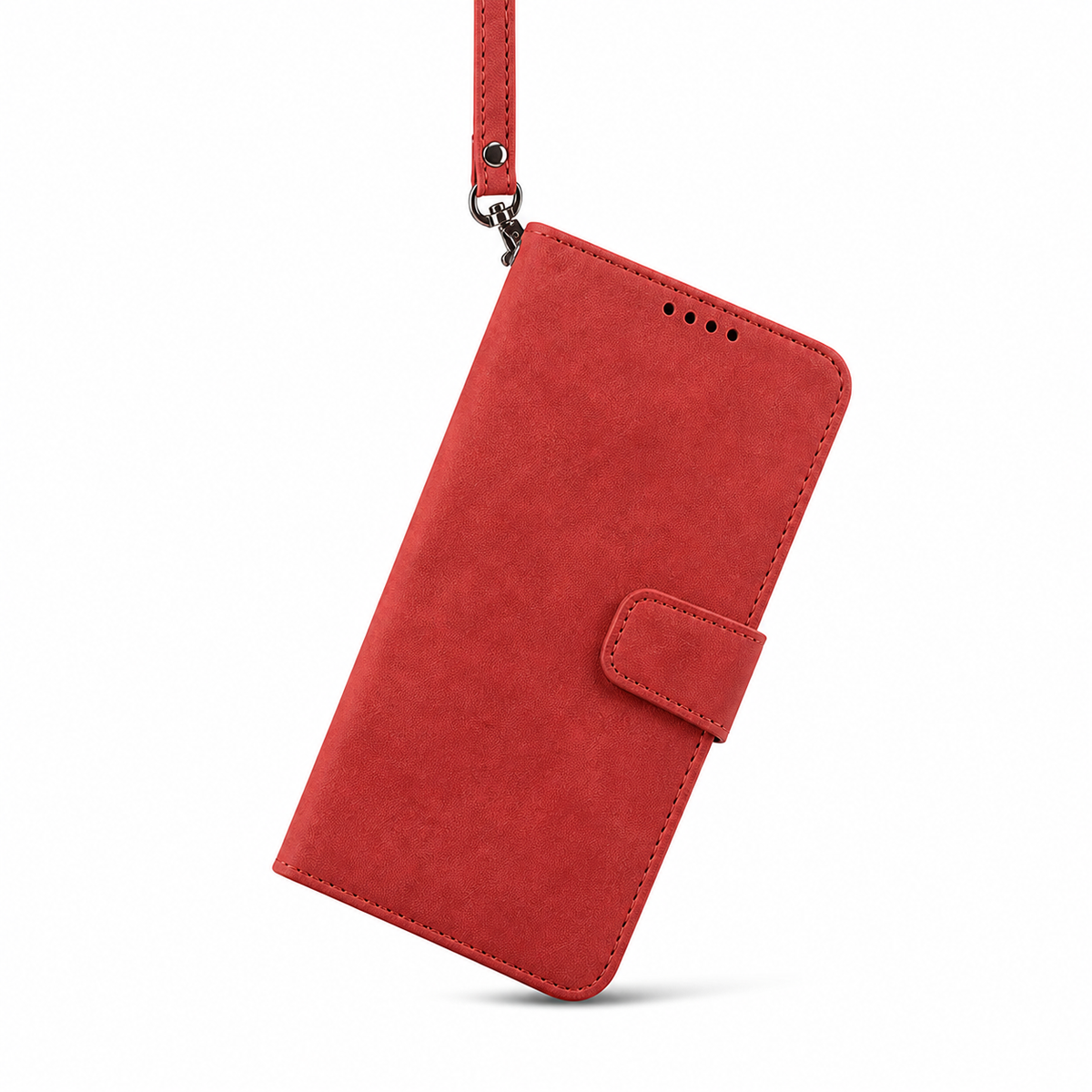 iPhone 16 Wallet Case suede finish 4 card slots (w-016)