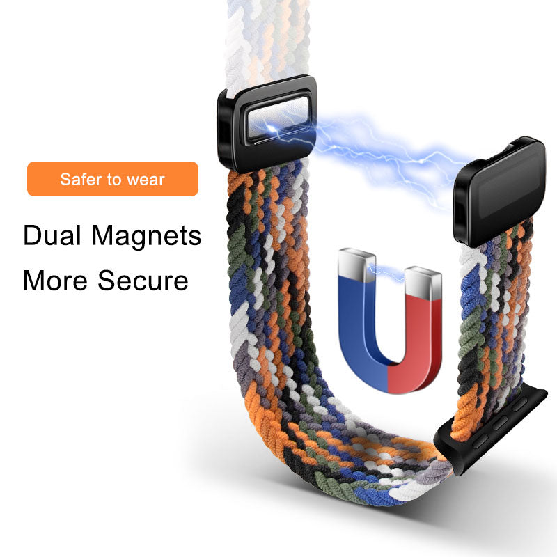 Braided Magnetic Apple Watch Strap (Multiple colours available)