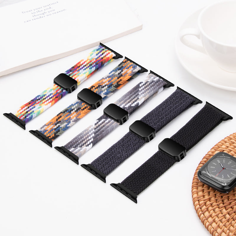 Braided Magnetic Apple Watch Strap (Multiple colours available)