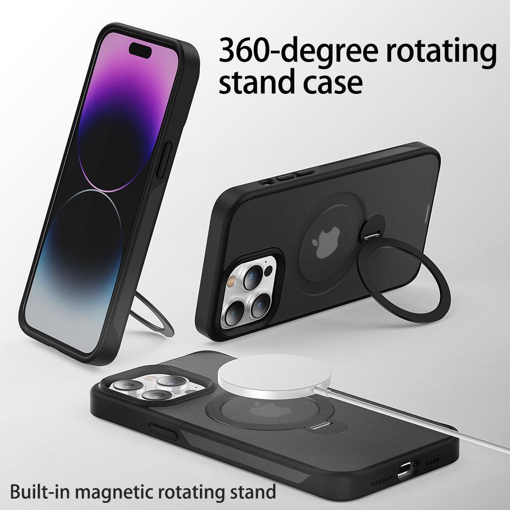 Premium iPhone MagSafe Case - 360° Rotatable Kickstand M3 (17 Series Available)