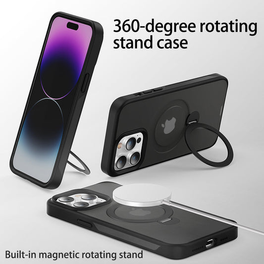 Premium iPhone MagSafe Case - 360° Rotatable Kickstand M3 (17 Series Available)