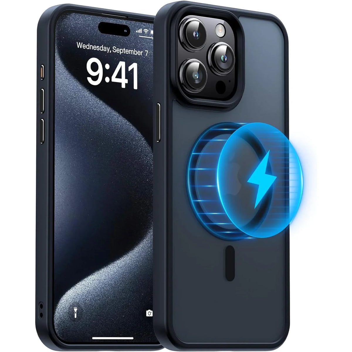 MagSafe Phone Case for iPhone, Matte Texture Case M1 (18 Pro Series Available)