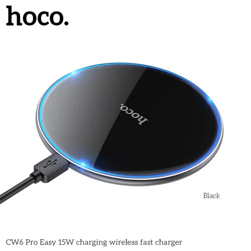 15W Wireless Charger with LED Light (CW6) product photo