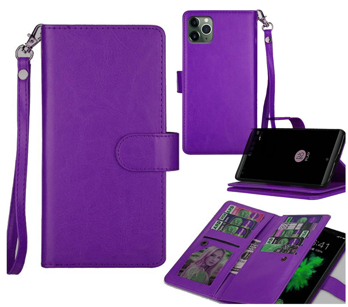 iphone 16 9 card wallet mansoor style (w-011)