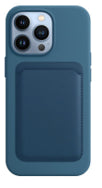 Iphone 16e apple style magsafe liquid silicone case with microfiber lining