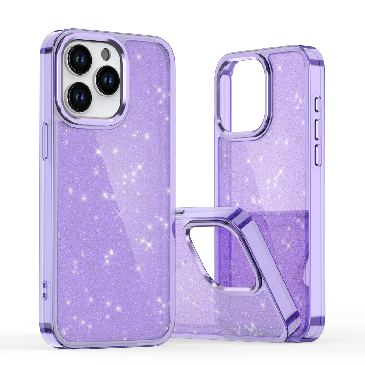 Iphone xr fashion hard glitter case metallic camera frame & buttons
