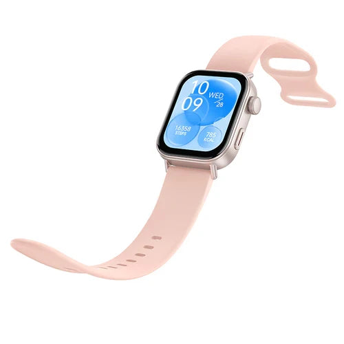 Pink Smart Watch with Call Feature, 3~5 Days Battery Life, IP67 Waterproofing, Menstrual Cycle Tracking for women (Y32) product image