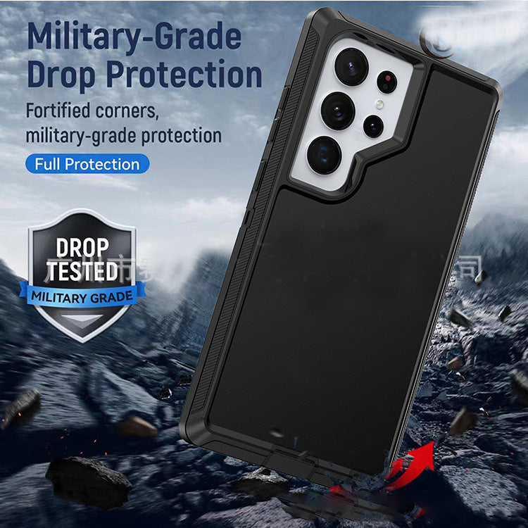 Iphone 16e case triple layer otterbox defender style (no logo)