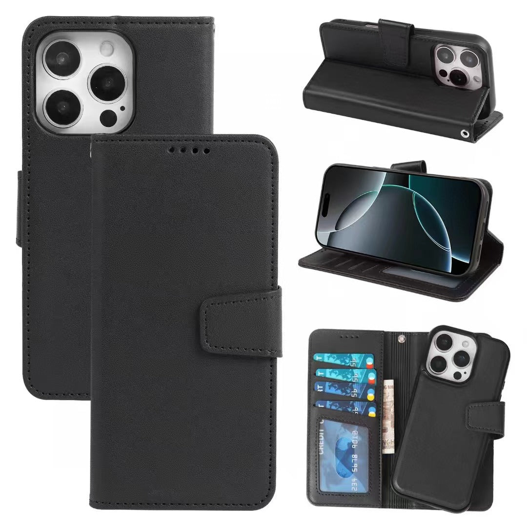 iphone 6 6s 2 in 1 magnetic detachable wallet case