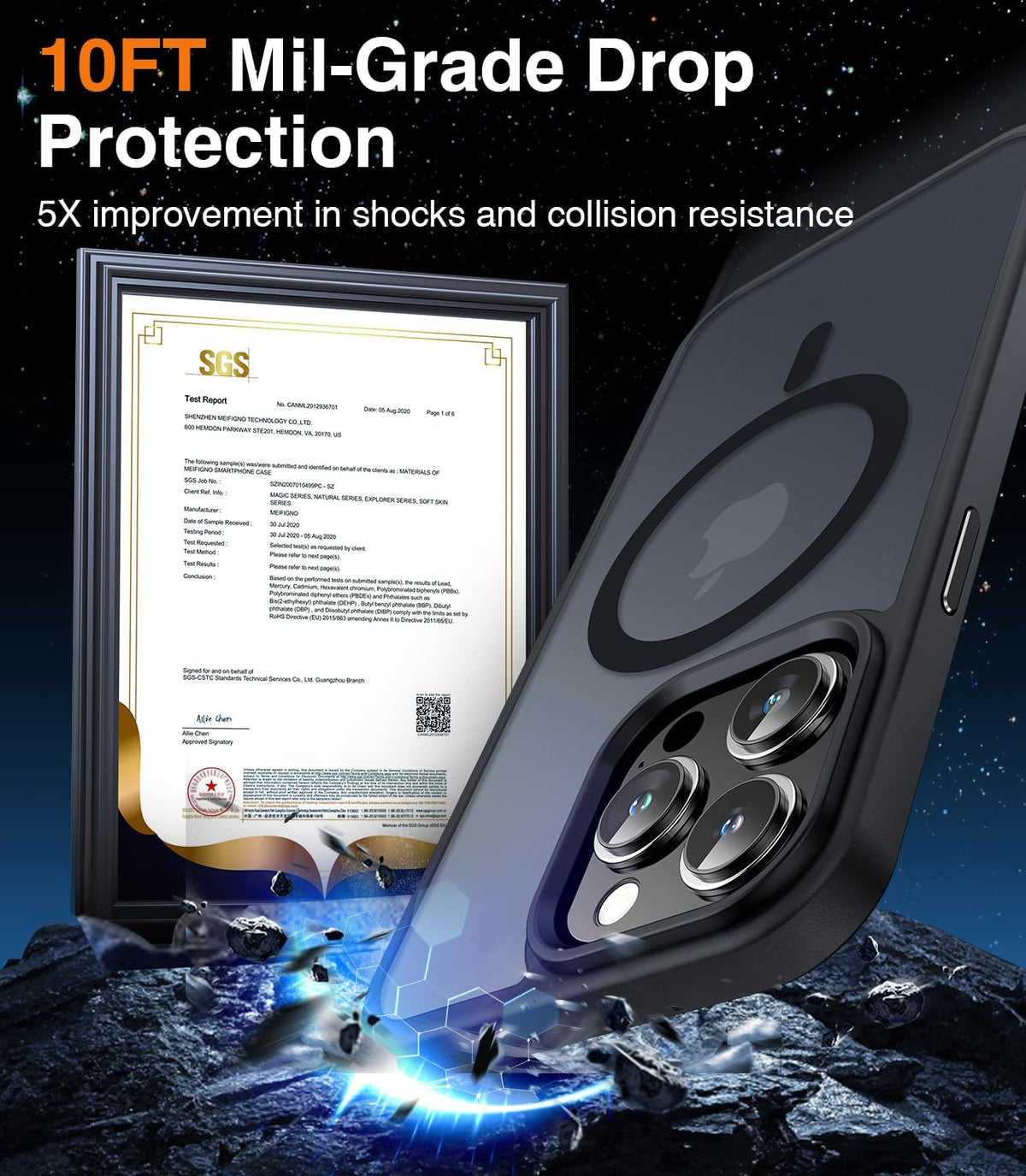 MagSafe Phone Case for iPhone, Matte Texture Case M1 (18 Pro Series Available)