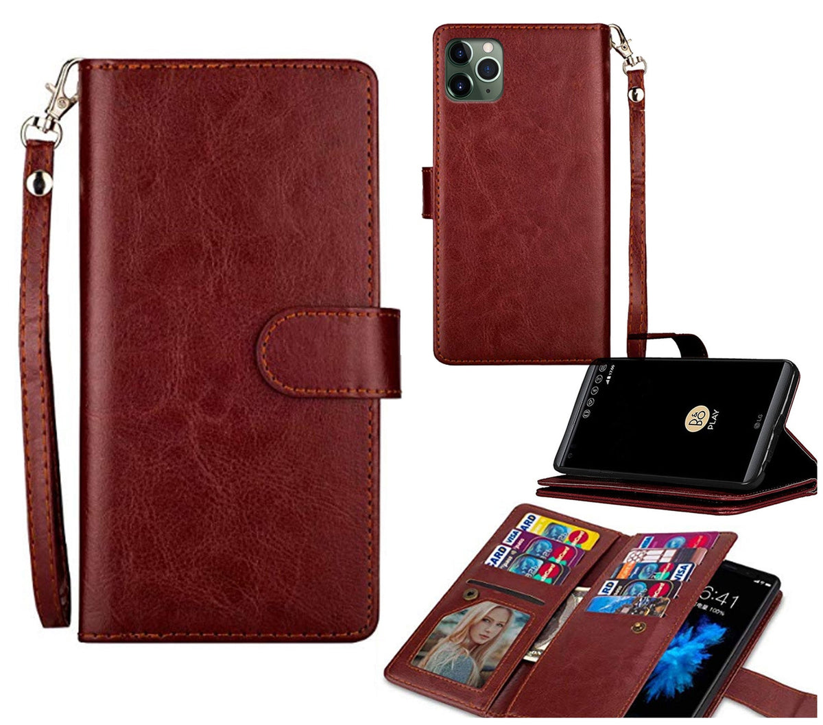 iphone 16 pro 9 card wallet mansoor style (w-011)