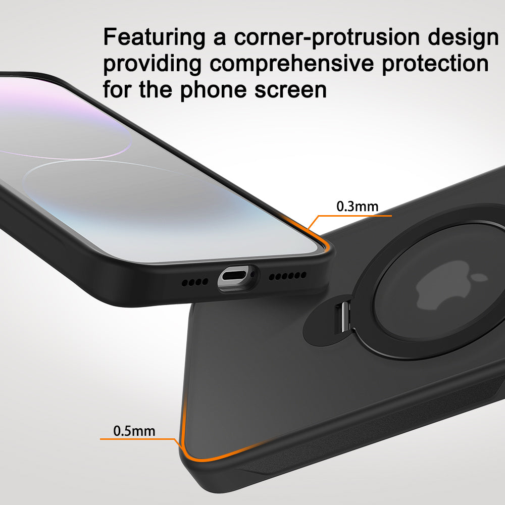 Premium iPhone MagSafe Case - 360° Rotatable Kickstand M3 (17 Series Available)