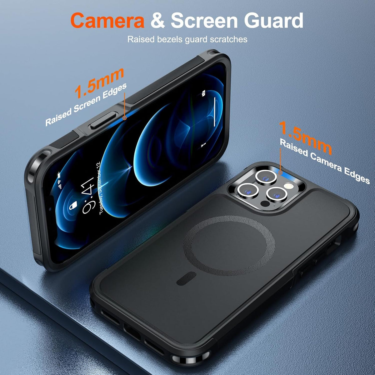 Iphone 12mini case magsafe heavy duty dual layer drop protection