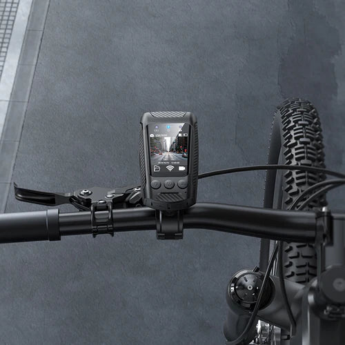 Dash Cam for Bike & Motorbike with 4K 2160P/60FPS, 12MP Anti Shake Camera, IPX5 Waterproof, LED Torch (DV104) product image