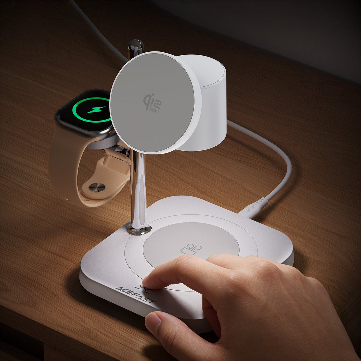 ACEFAST 4-in-1 Desktop Wireless Charger - E39