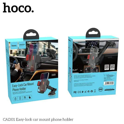 Easy-Lock Car Mount Phone Holder product photo