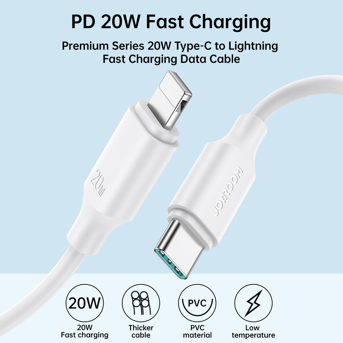 JOYROOM Everlasting Series Charging Cables 1M (Lightning/USB-C/USB-A/Micro)