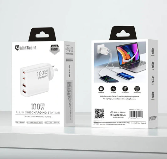 Maxguard PD 100W wall charger TS710AAC product photo