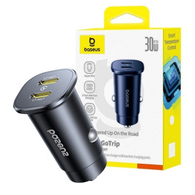 Baseus GoTrip DP1 Car Charger C+C 30W product image