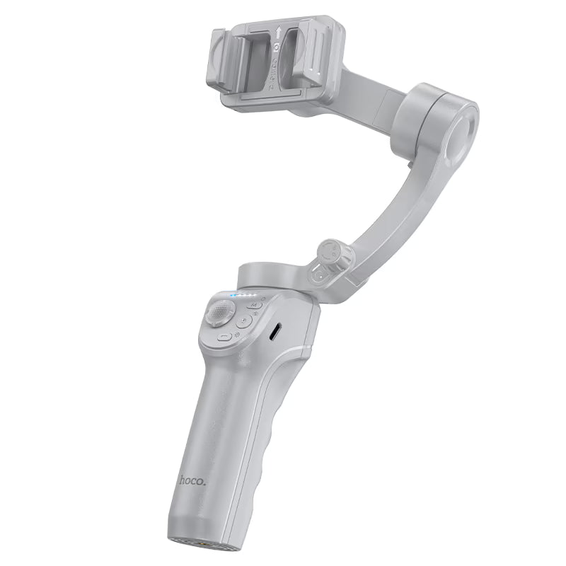 hoco. K24 Support, smart 3-axis gimbal, for 4.5 – 7 inches mobile phones, face tracking, 360-degree rotation, 3 modes fill light, tripod product image