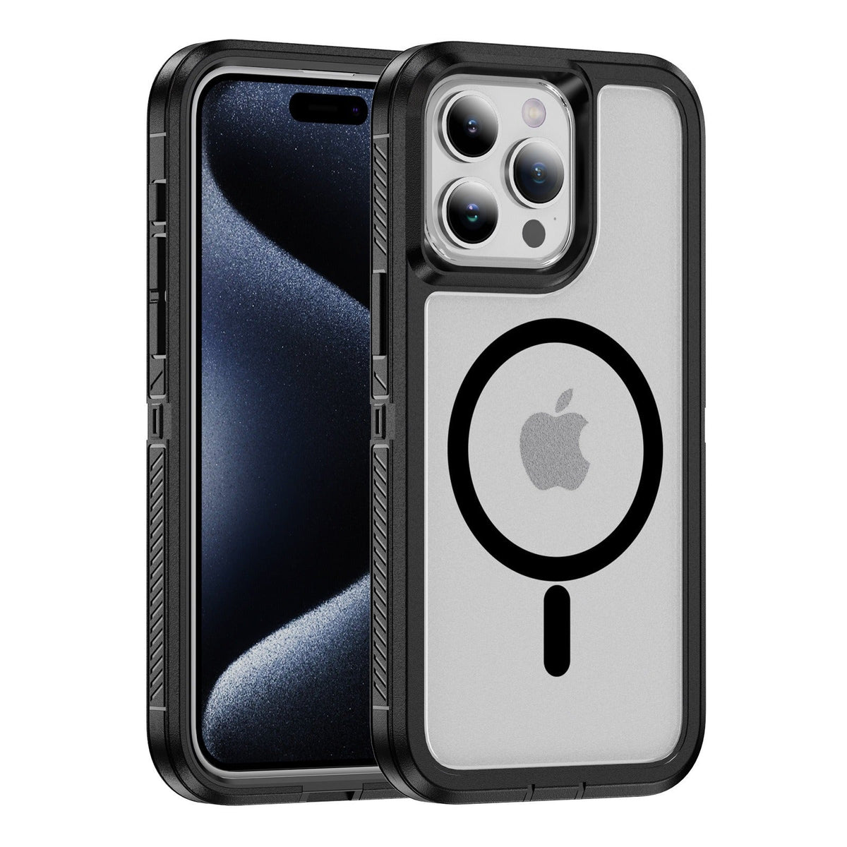 iPhone 17 Pro / 18 Pro magsafe case light weight 3-in-1 triple layer case otterbox defender series xt style (no logo)