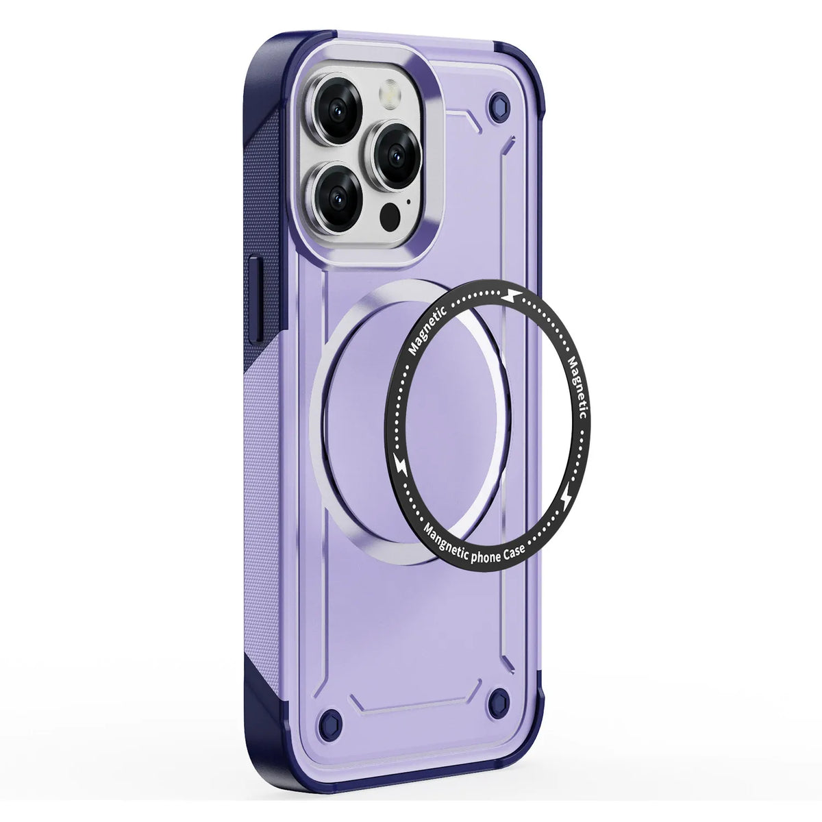 Iphone air case heavy duty dual layer drop protection magsafe compatible
