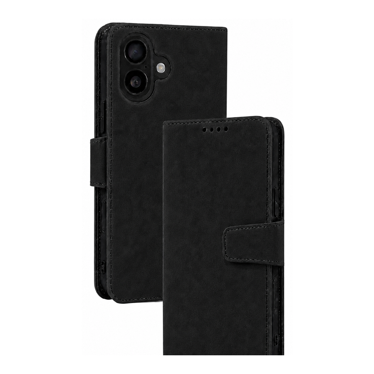 iPhone 11 Pro Wallet Case suede finish 4 card slots (w-016)